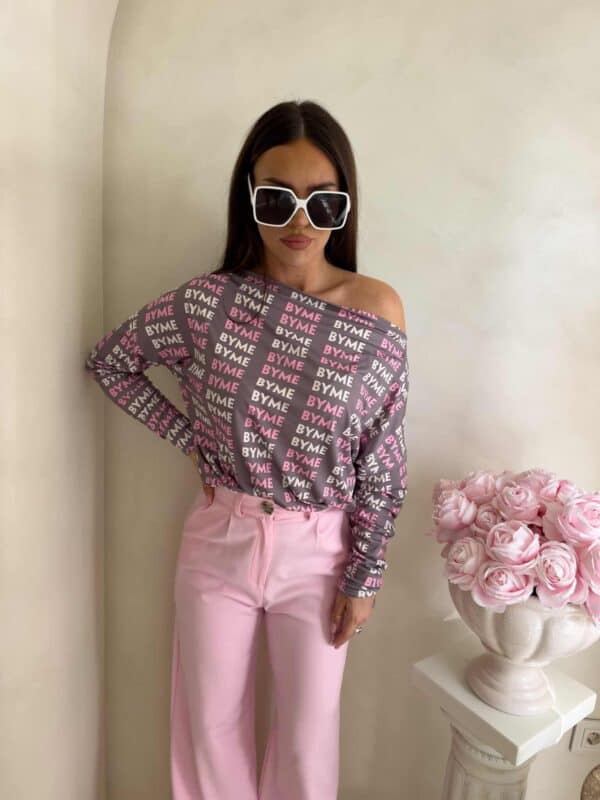 Bluzka MATTE – różowa