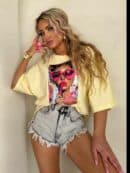 T-shirt PINK - bananowy