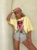 T-shirt PINK - bananowy