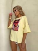 T-shirt PINK - bananowy