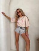 T-shirt MONI - waniliowy