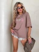 T-shirt MONI - mokka