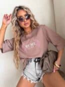 T-shirt MONI - mokka