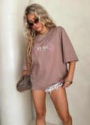 T-shirt MONI - mokka