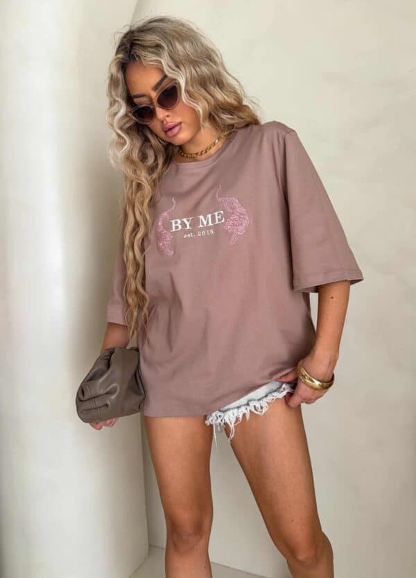 T-shirt MONI - mokka