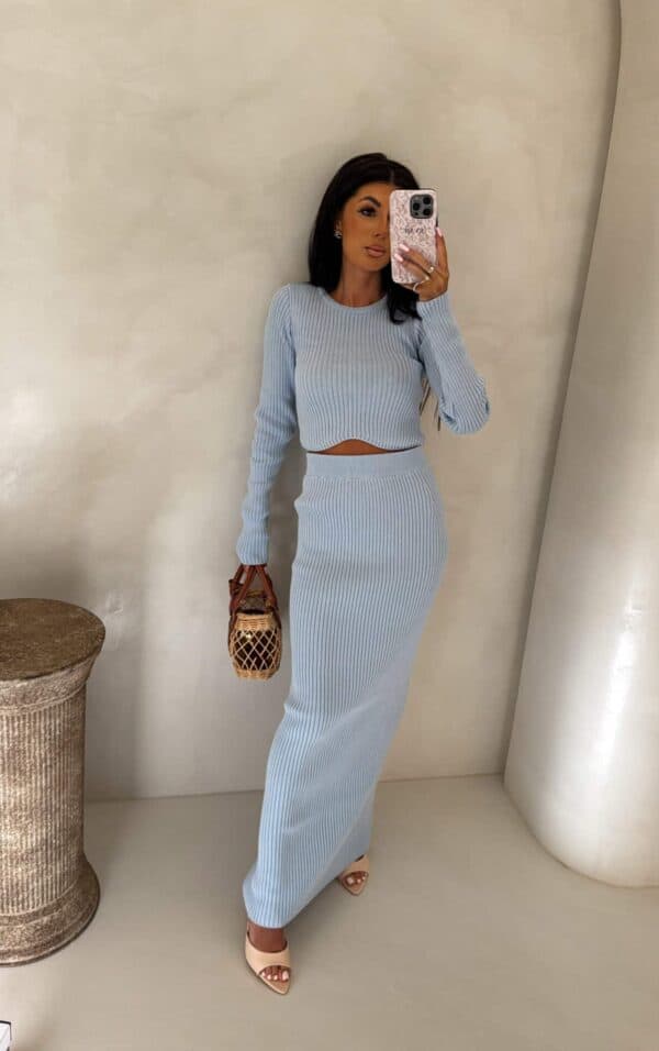 Komplet MELBOURNE – baby blue