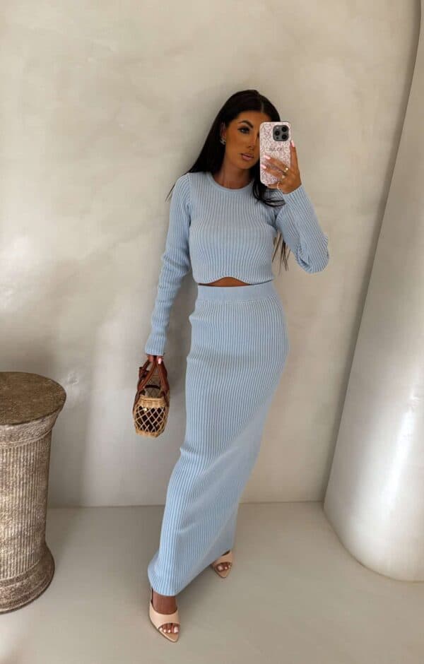 Komplet MELBOURNE – baby blue