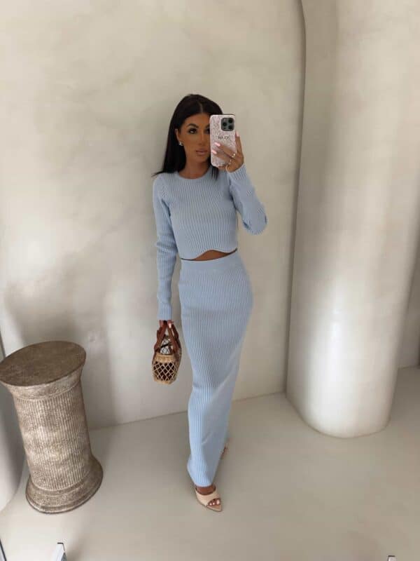 Komplet MELBOURNE – baby blue