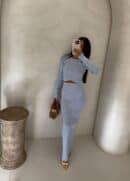 Komplet MELBOURNE – baby blue