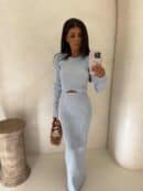 Komplet MELBOURNE – baby blue