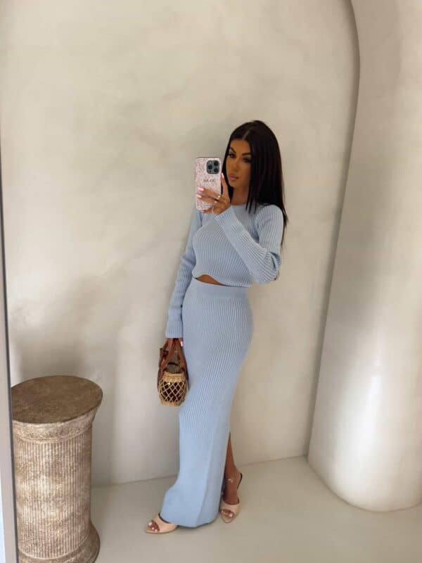 Komplet MELBOURNE – baby blue