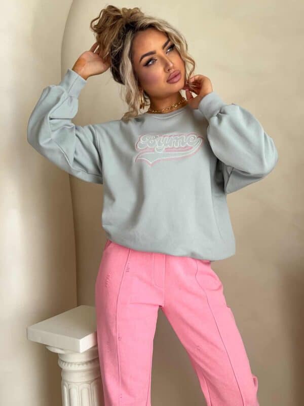 Bluza CREATIVE – szałwiowa