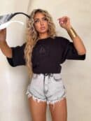 T-shirt NIRVANA – czarny