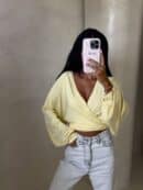 Bluzka KAIRA – bananowa