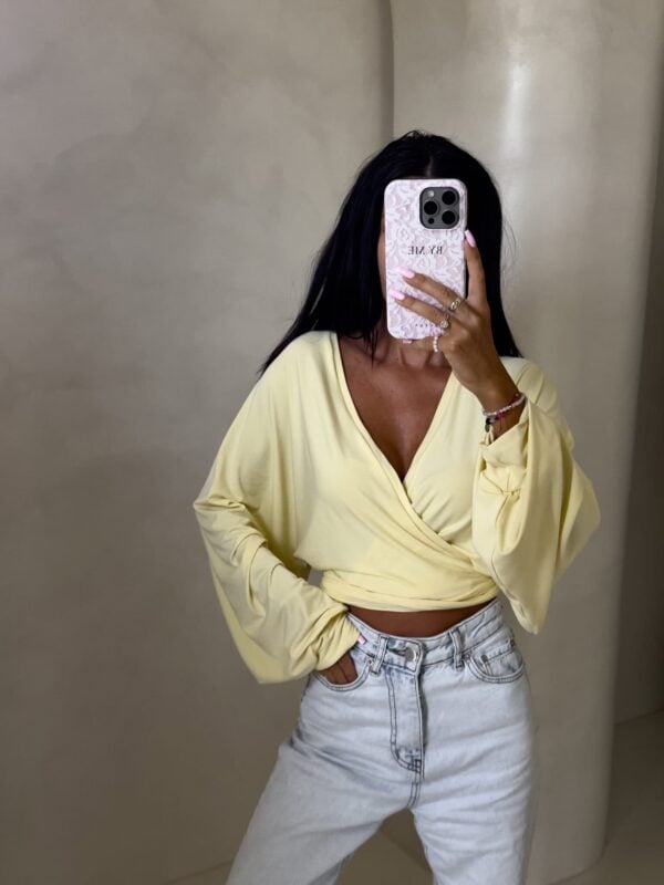 Bluzka KAIRA – bananowa