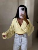 Bluzka KAIRA – bananowa