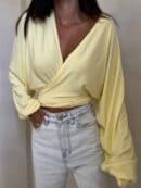 Bluzka KAIRA – bananowa