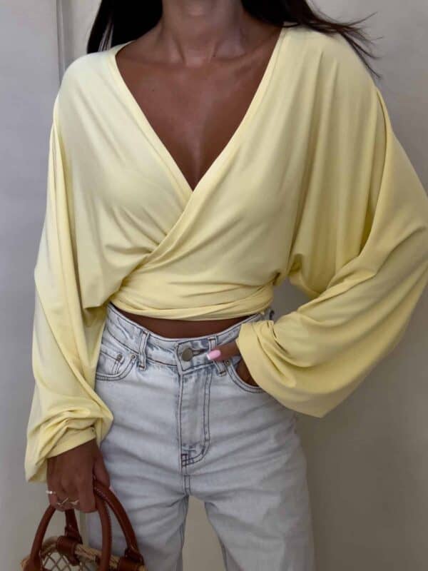 Bluzka KAIRA – bananowa