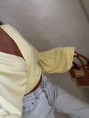 Bluzka KAIRA – bananowa