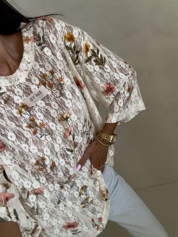 Bluzka MARMARIS koronka – łączka