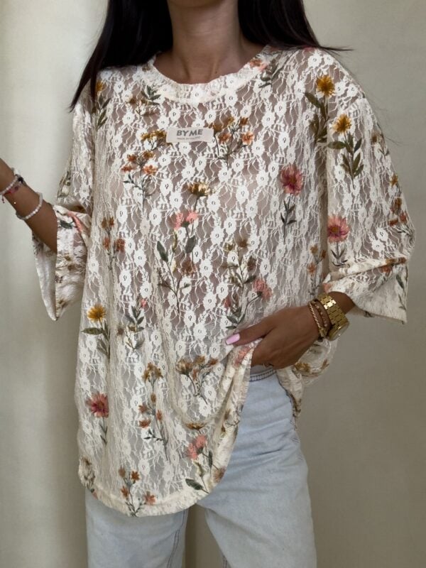 Bluzka MARMARIS koronka – łączka