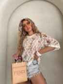 Bluzka MARMARIS koronka – łączka