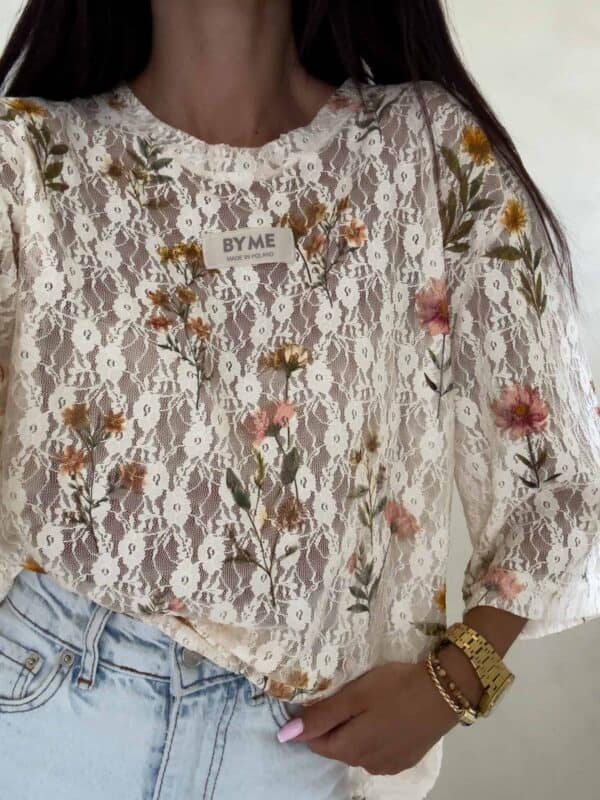 Bluzka MARMARIS koronka – łączka