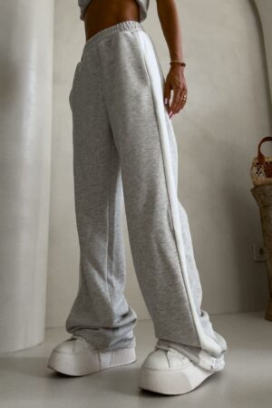 Spodnie LAMPAS - szary melanż