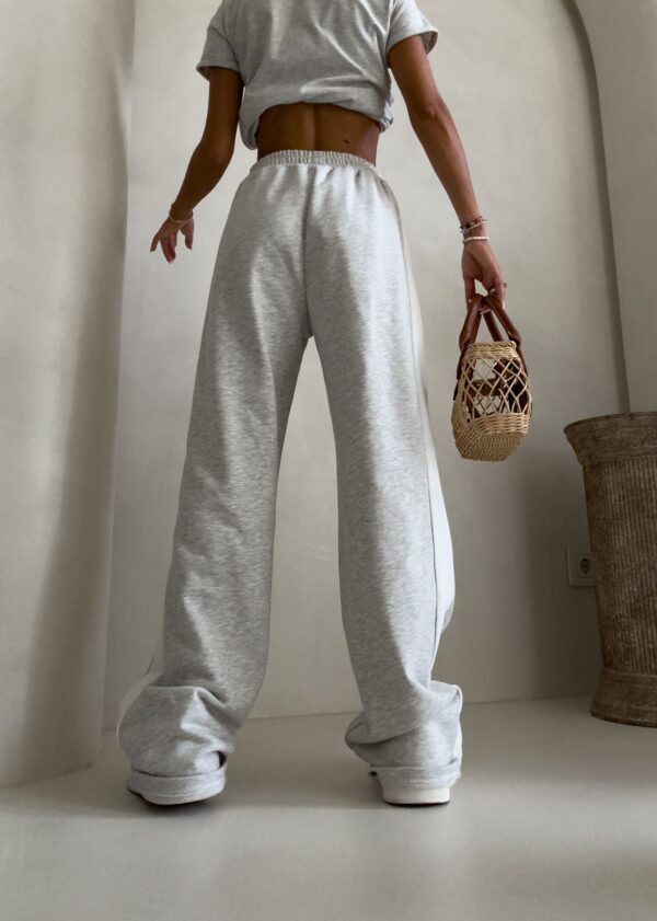 Spodnie LAMPAS - szary melanż