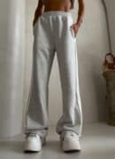 Spodnie LAMPAS - szary melanż