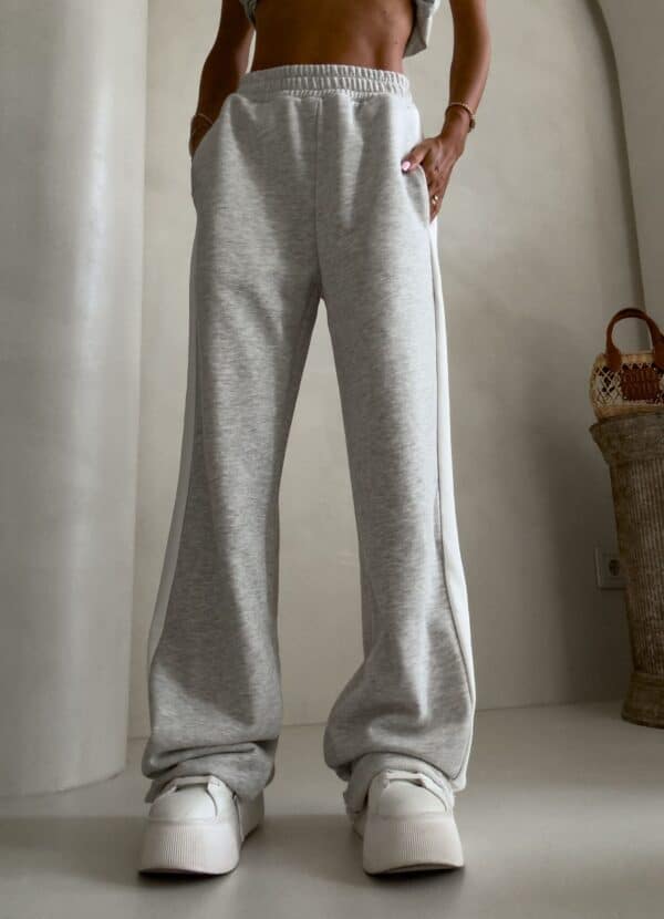 Spodnie LAMPAS - szary melanż