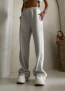 Spodnie LAMPAS - szary melanż
