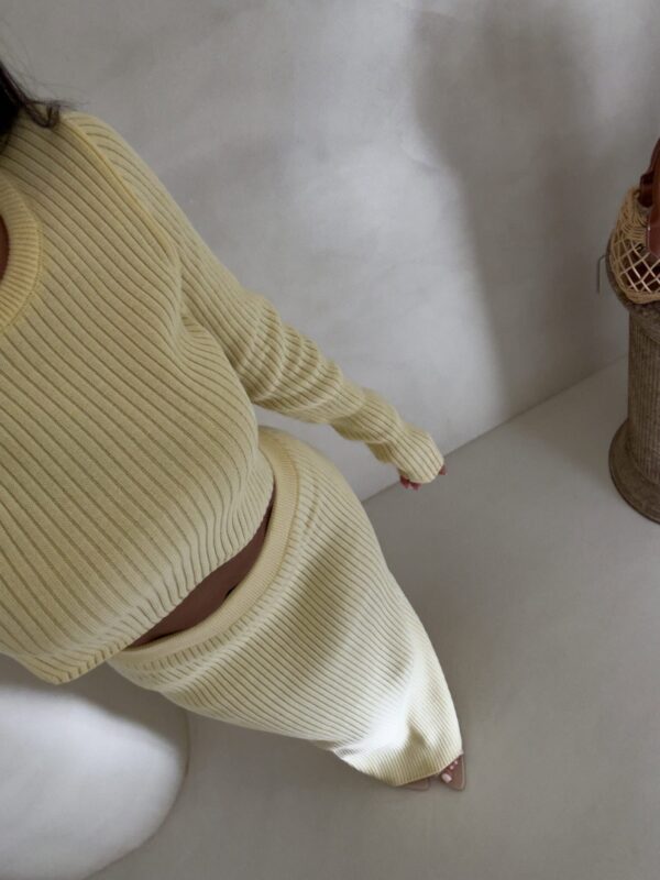 Komplet MELBOURNE – bananowy