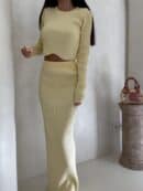 Komplet MELBOURNE – bananowy