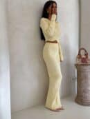 Komplet MELBOURNE – bananowy