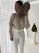 Bluzka ELEGANT - jasny beż