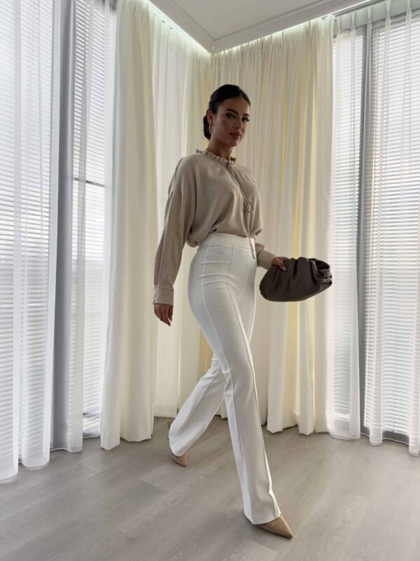 Bluzka ELEGANT - jasny beż