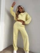 Komplet SYDNEY - bananowy