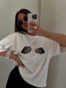 T-shirt MUSSELS - ecru