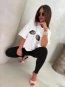 T-shirt MUSSELS - ecru