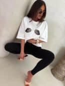 T-shirt MUSSELS - ecru