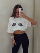 T-shirt MUSSELS - ecru