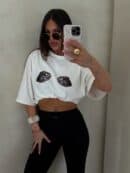 T-shirt MUSSELS - ecru