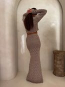 Komplet REVLON - ciemny beż