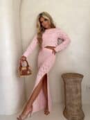 Komplet REVLON - jasny róż