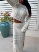 Komplet REVLON - ecru