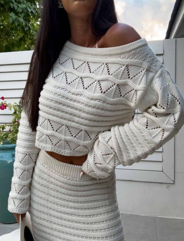 Komplet REVLON - ecru