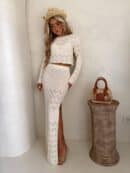 Komplet REVLON - ecru