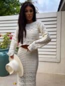 Komplet REVLON - ecru