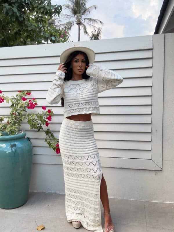 Komplet REVLON - ecru